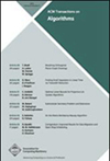 ACM Transactions on Algorithms雜志封面